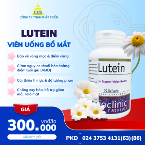 Viên uống bổ mắt - LUTEIN